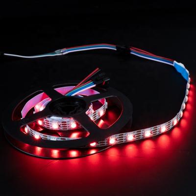 China Residential/Commercial/Retail/Hospitality/Landscape Smart Accessible 60 Leds/M Flexible Led Strip Lights 5050 RGB 12V WS2815 for sale