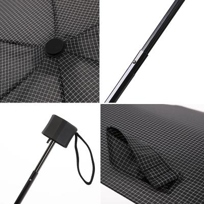 China Five-Folding Casual Promotional Umbrella 6K Aluminum Alloy Tube Umbrella For Rainday Advertising Umbrella for sale