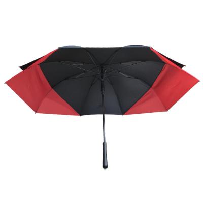 China High Quality Extendable Umbrella CLASSIC Logo Advertising Extended Golf Umbrella Custom Made Windproof Couples Umbrella for sale