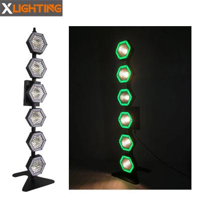 China party etc. DJ Disco Night Club Lighting 2020 New Arrival RGB 6 Line Blinder Hexa Pixel COB Lamp LED DJ Disco Light for sale