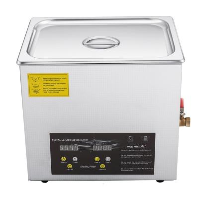 China Hotels 10L ultra sonic cleaner wash machine ultrasonic dental ultrasonic cleaner for sale