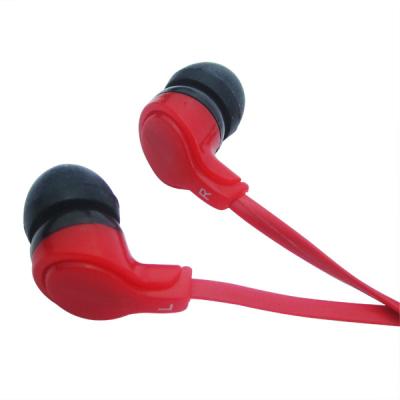 China Top Quality Black And Red Fashion Wired In-Ear Earphone Earphone for sale