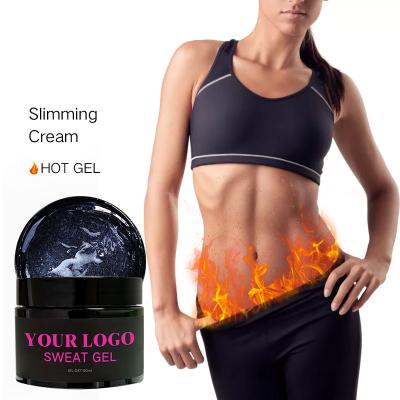 China Fat Burning Weight Loss Cream Works For Both Men &Women OEM Weight Loss Sweat Hot Gel Body Sculpting Anti Cellulite Cream for sale