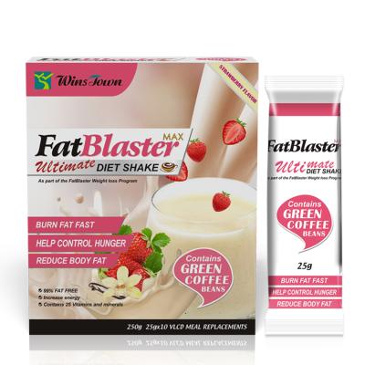 China High Quality Beauty Products Weight Loss Milk Diet Shake Help Control Reduce Body Fat And Keep Healthy Strawberry Flavor for sale