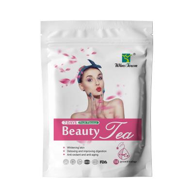 China Low Fat Most Popular Korean Beauty Tea Bellflower Root Tea In Triangular Pyramid Filter Tea Bags Original Made In Korea for sale