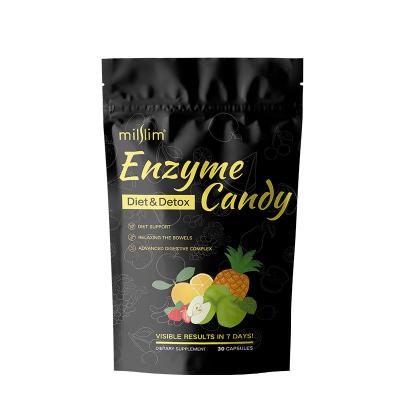 China Hot Sale Health Care Plant Extract Enzyme Candy Fat Burn Fat Fast Natural Fruit and Vegetable Enzyme Diet Tablets for sale