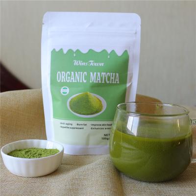 China Premium 100% Natural High Quality Low Fat Boost Natural Fresh Organic Immunity Increase Metabolism Organic Matcha for sale