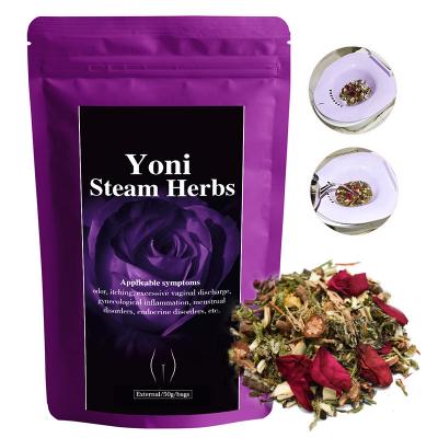 China Wholesale White Rose Vaginal Detox Yoni Steam Herbs S White Rose Organic Uterus From SPA/OEM Vaginal Free Sample Private Label/Peppermint for sale