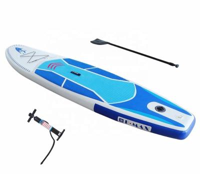 China Drop Stitch 10ft Double Layer PVC Inflatable Soft Paddle Board And Drop Stitch Hardware for sale