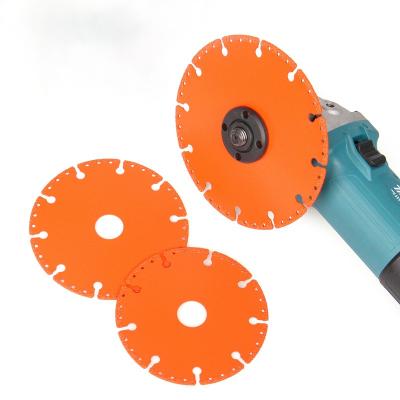 China Aluminum Vacuum Welded Demolition Cutting Diamond Saw Blade Disc For Steel Metal Cast Rebar Stone Aluminum for sale