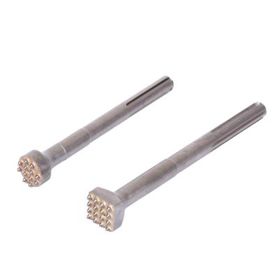 China Professional Masonry Drilling 1PC SDS Max LEG Alloy Hammer Alloy Point Spline Gouge Flat Round Chisel Hammer Drill Bits for sale