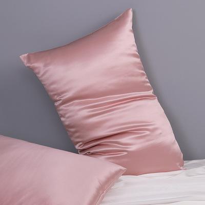 China Viable Hot Selling Amazon 100% Silk Mulberry Pillow Case 19mm Pure Natural Solid Silk Pillowcase for sale