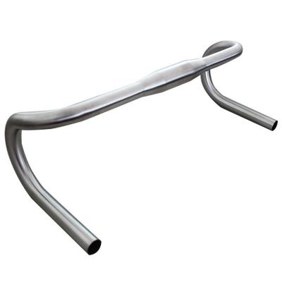 China Road bikes factory price titanium bend dropbar handlebar for road bike or racing bike for sale