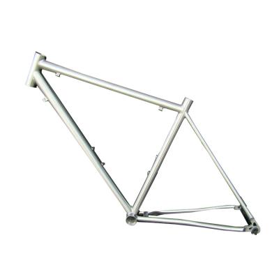 China Light Weigh Factory Price Customized 46-54cm Titanium Bike Frame Custom Road Bike Frame for sale