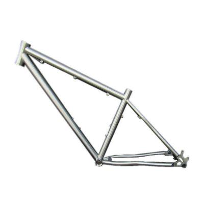 China Light Weigh Factory Price Of Mountain Bike Frame Bike Frame MTB Titanium Titanium Frame for sale