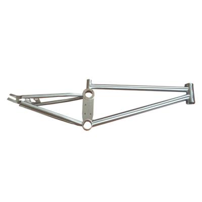 China Light weight factory price custom made titanium E-bmx frame E-bmx frame freestyle frame bmx parts for sale