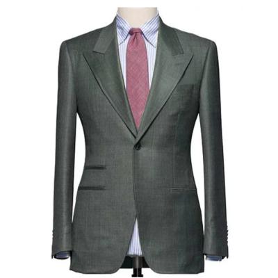 China Anti-Wrinkle MTM Tailor Made Luxury Quality Tailor Suit Three Piece Suit Mens Latest Business Formal Men's Suit Designs Suitable for sale