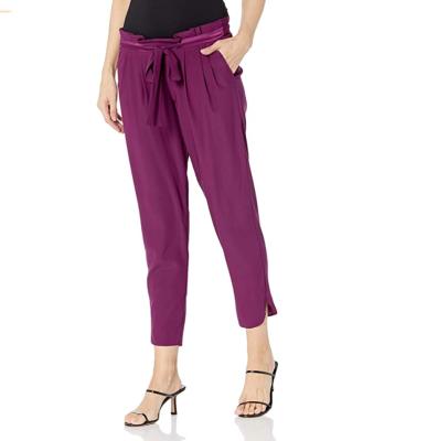 China Custom High Quality Femme Custom Korean Style Womens Womens Anti-Wrinkle OEM Trousers Female Pants for sale