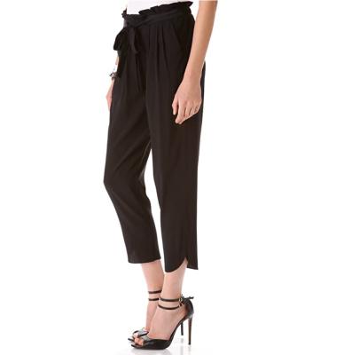 China Newest Design High Quality Women's Fashion Korean Anti-Wrinkle Pants Women's Trousers Black Women Pants for sale