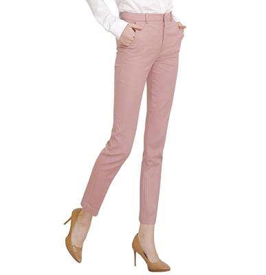 China Anti-Wrinkle OEM ODM Waist Compression Tights Pants Stylish Women Pants Tops And Pants Women Femme Custom for sale