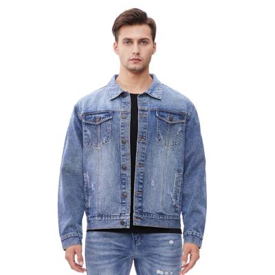 China Wholesale Custom Men's Denim Jean Jacket Best Price Men's Denim Jacket Breathable Cotton Jeans Jacket for sale