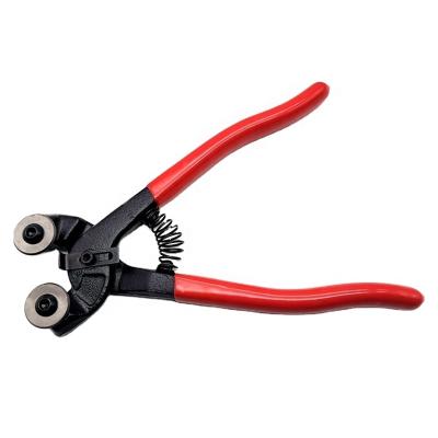 China Black Pray Paint Drop High Quality Forged Glass Nipper Pliers Mosaic Cutter Tile Nipper Hand Tools for sale