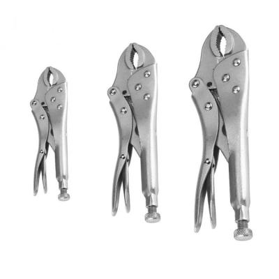 China Adjustable Multi-Function Tool Nickel Plated Locking Pliers Clipping Sets Hardware DIY Tools for sale