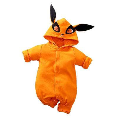 China Boutique Soft Baby Cartoon Hoodie Clothing Fashion Cotton Newborn Rompers for sale