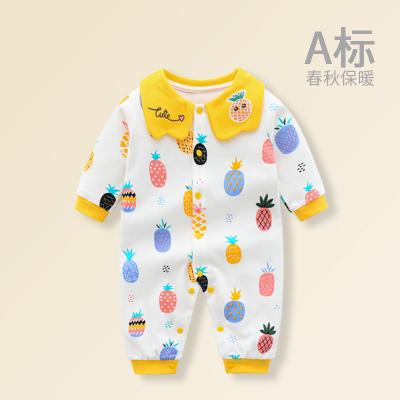 China Luxury 100% Organic Cotton Retail And Winter Wholesale Baby Rompers Knitted Overalls High Quality Jumpsuits for sale