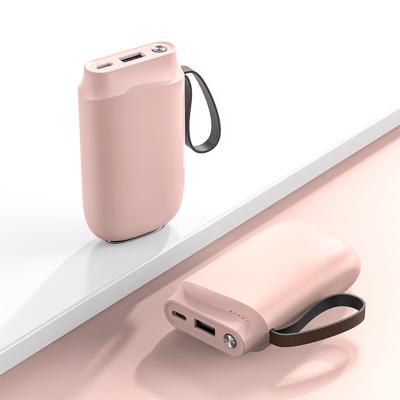 China Warmer Power Bank 10000 MAH Fast Charging Portable Rechargeable Hand Warmer Power Bank 10000 MAH Suitable for Winter and Raynauds for sale