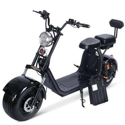 China Outdoor Sports 1500w Off Road Two Stage Motorcycles Two Wheeler Electric Scooters Motorcycle Adult Fat Tire Electric Scooter for sale