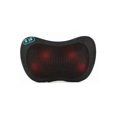 China High Quality Electric Head Deep Shoulder Neck Shiatsu Neck Massager Back Pillow With Heat for sale