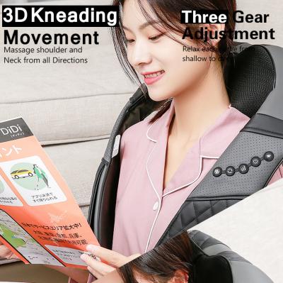 China Hot Selling Smart NECK Shoulder Back and Neck Massager Portable Electric Deep Kneading Cervical Shawl for sale