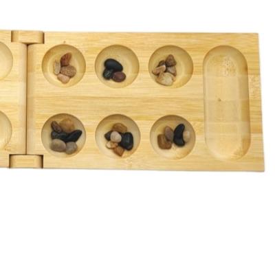 China Bamboo Wooden Folding Bamboo Mancala Mancala Mancala for sale