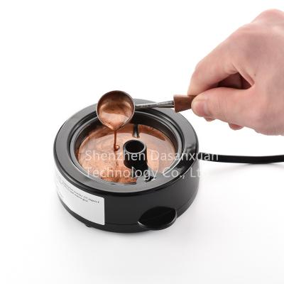 China Retro Sealing Wax Sealing Electric Stove Tripod Fire Paint Stamp Stick Wax Heater DIY Glue Melting Craft Eco-friendly Stove Pot for sale