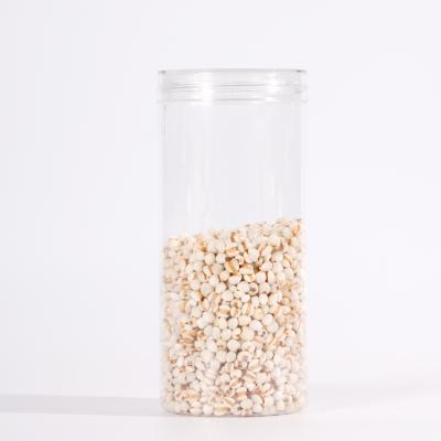 China Plastic products diameter: 65mm 150ml--popular selling 360ml airtight empty storage container set plastic jars with lid for sale