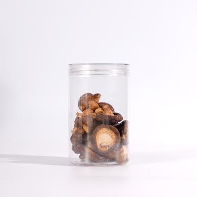 China Plastic jar diameter: 75mm latest fashion 290ml-550ml empty clear pet plastic easy open jar for dried fruit peanuts for sale