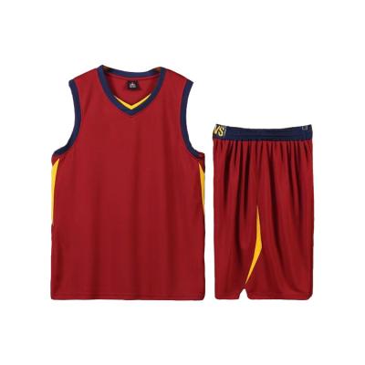 China Profession Breathable Custom Design Your Own Basketball Tank Top Set Mens Sportswear Basketball Shirts for sale