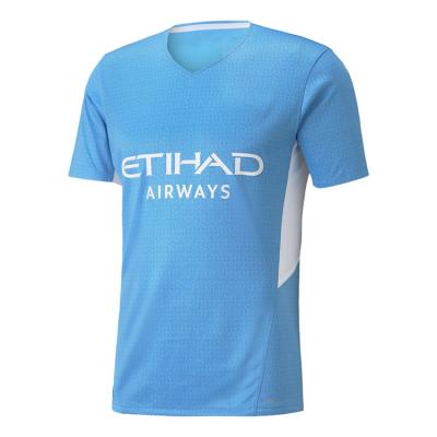 China Shirts & Tops Customize Slim Fit Football Jersey Shirts Wholesale Sublimation Full Set Football Kits Wear for sale