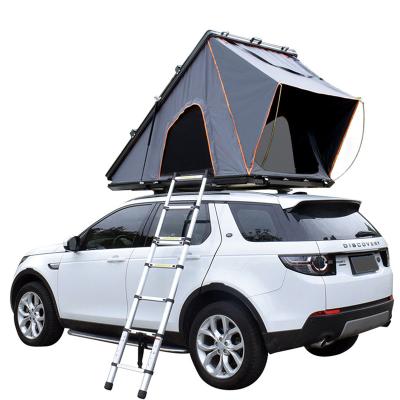 China Portable Automatic Car Roof Tent Triangle Car Hardtop Trailer Outdoor Camping Tent For Trucks for sale