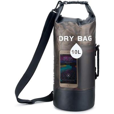 China Wholesale High Quality Waterproof PVC Mobile Phone Bicycle Swimming Rafting Bag Waterproof Waist QX202202-025 for sale