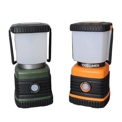 China 2020 ABS portable camp outdoor camping light 1000 lumens usb rechargeable lantern led,camping rechargeable led lantern for sale