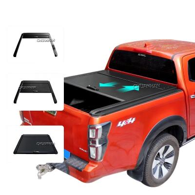 China Aluminum truck bed cover pickup tonneau cover aluminum triple roll cover for mitsubishi l200 triton 2018 for sale