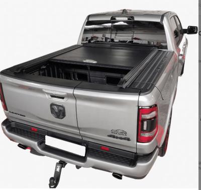 China High Quality Triple Folding Aluminum Pickup Truck Roll-Up Bed Cover Aluminum Tonneau Cover For RAM 1500 for sale