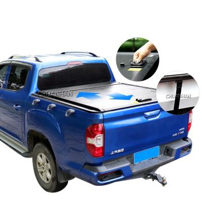 China High quality triple aluminum tonneau cover for toyota tacoma hilux revo aluminum alloy truck bed cover for sale