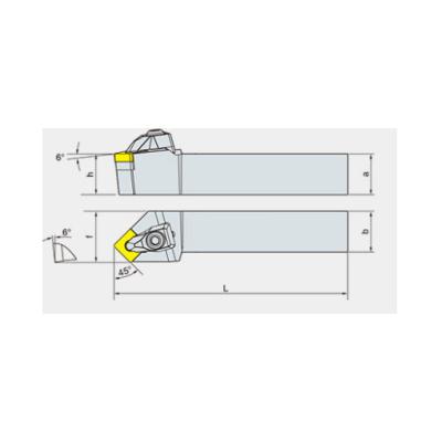 China Quality Guaranteed Suitable Price Lathe External Spline Turning Tool Holder For Inserts Tips S-BLADE Turning Bar for sale