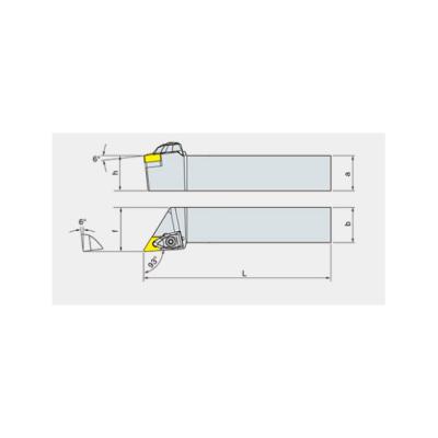 China D-BLADE Tool Bar Cnc Machine Tool Cutter Bar External Round Rotating Cylindrical Bar Profile Machining for sale