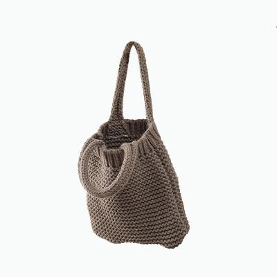 China Mobile wallet key factory custom knit bag children's packaging trend beach woolen simple all-in-one handbag for sale