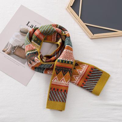 China Hot Children's Fashion Customizable Ethnic Style Ethnic Style Knitted Scarf for sale