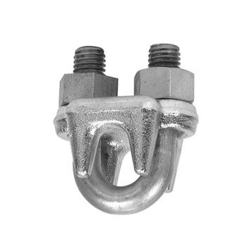 China Wire Rope Fittings Heavy Duty Adjustable US Type Ductile Steel Wire Rope Clips For Rigging Hardware for sale